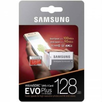SAMSUNG Evo Plus 128GB Microsd Hafıza Kartı MB-MC128GA/TR - 1